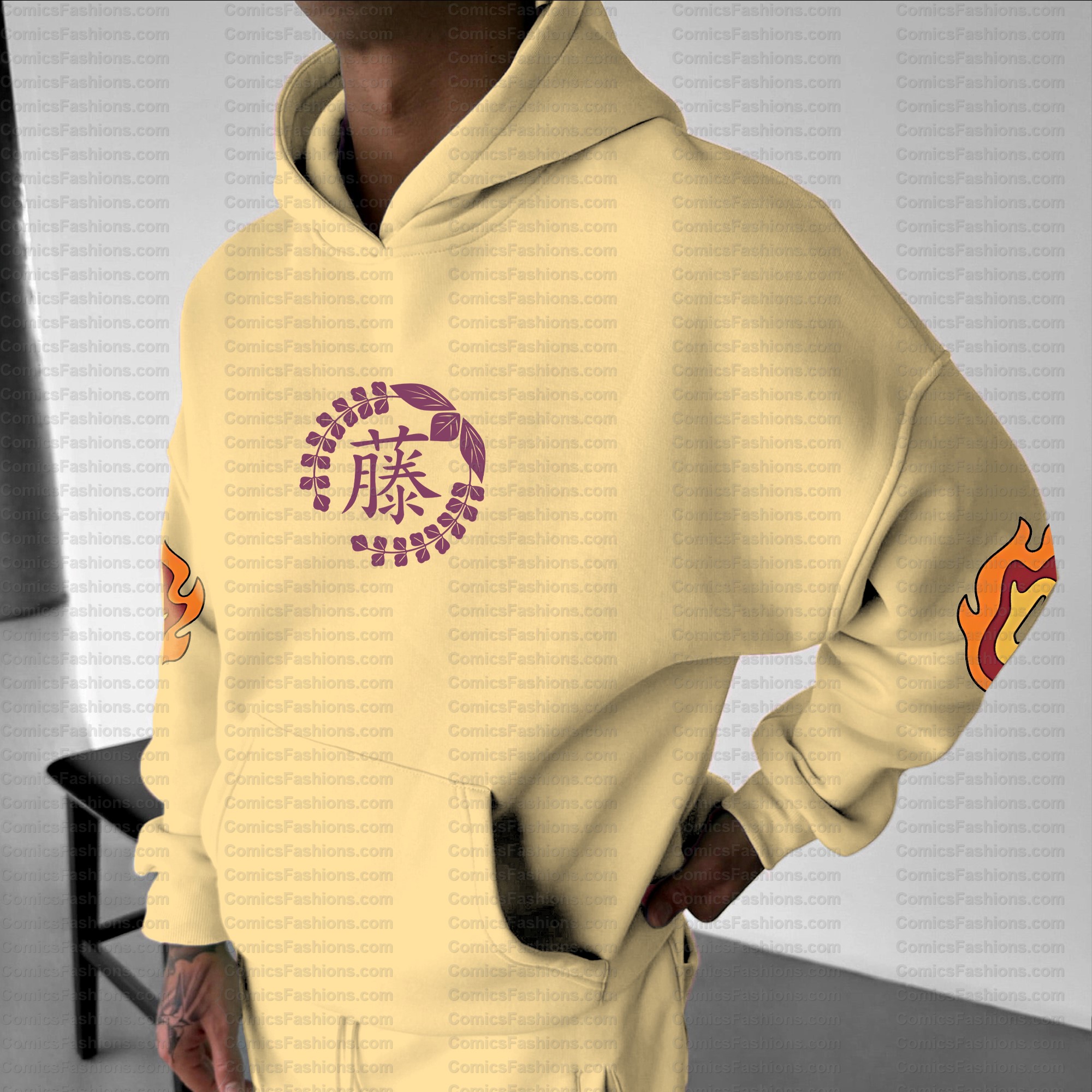 Unisex Game Graphic Streetwear Vintage Hoodie