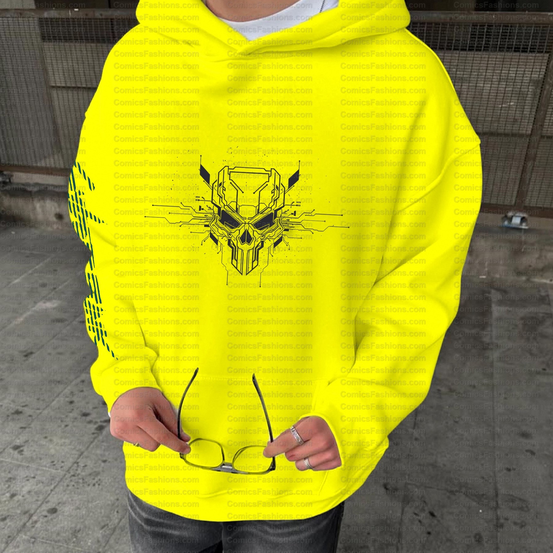 Unisex Graphic Streetwear Vintage Plush Hoodie