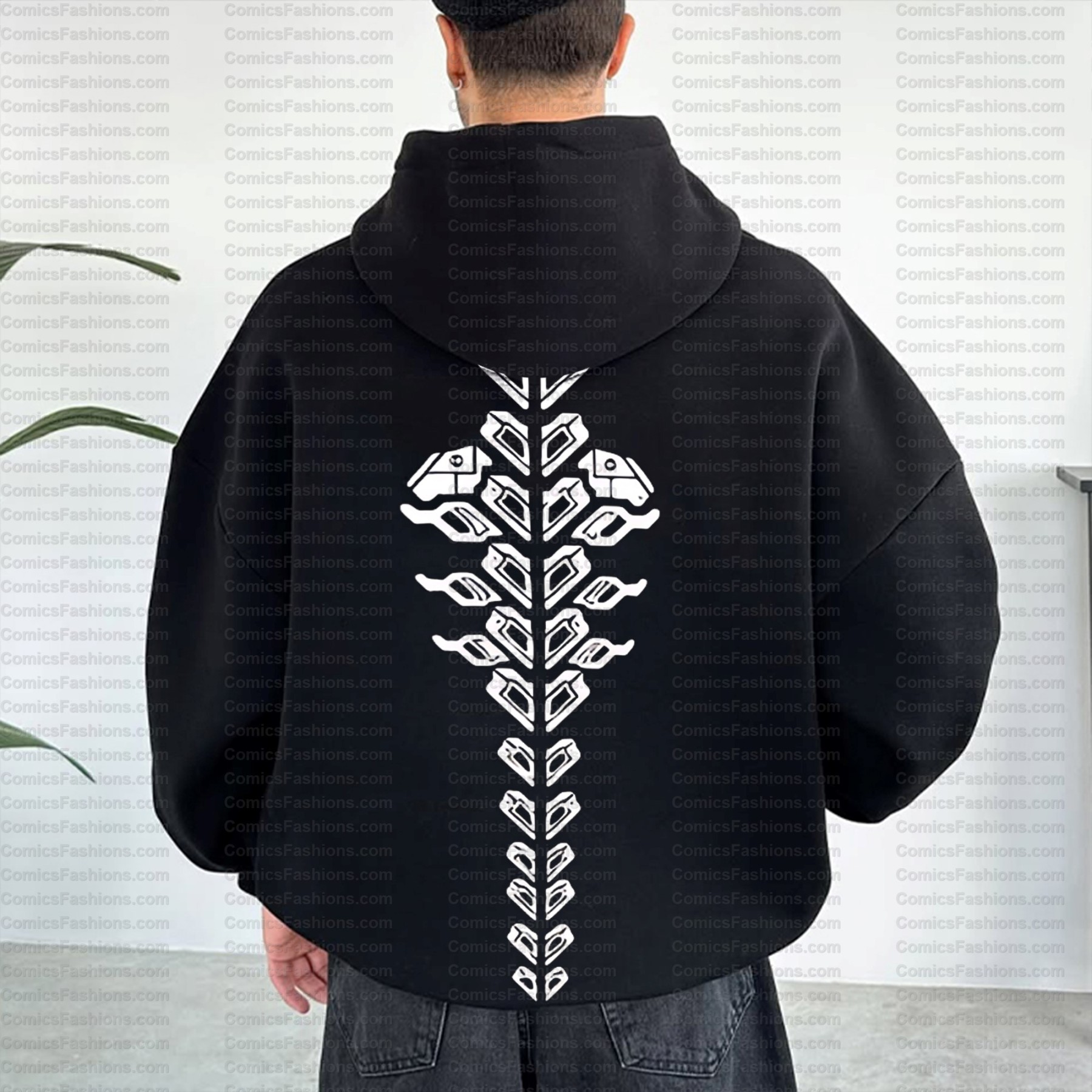 Unisex Graphic Streetwear Vintage Plush Hoodie