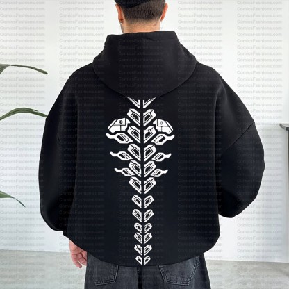 Unisex Graphic Streetwear Vintage Plush Hoodie