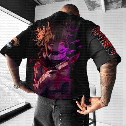 Unisex Anime Inspired Vintage T-Shirt