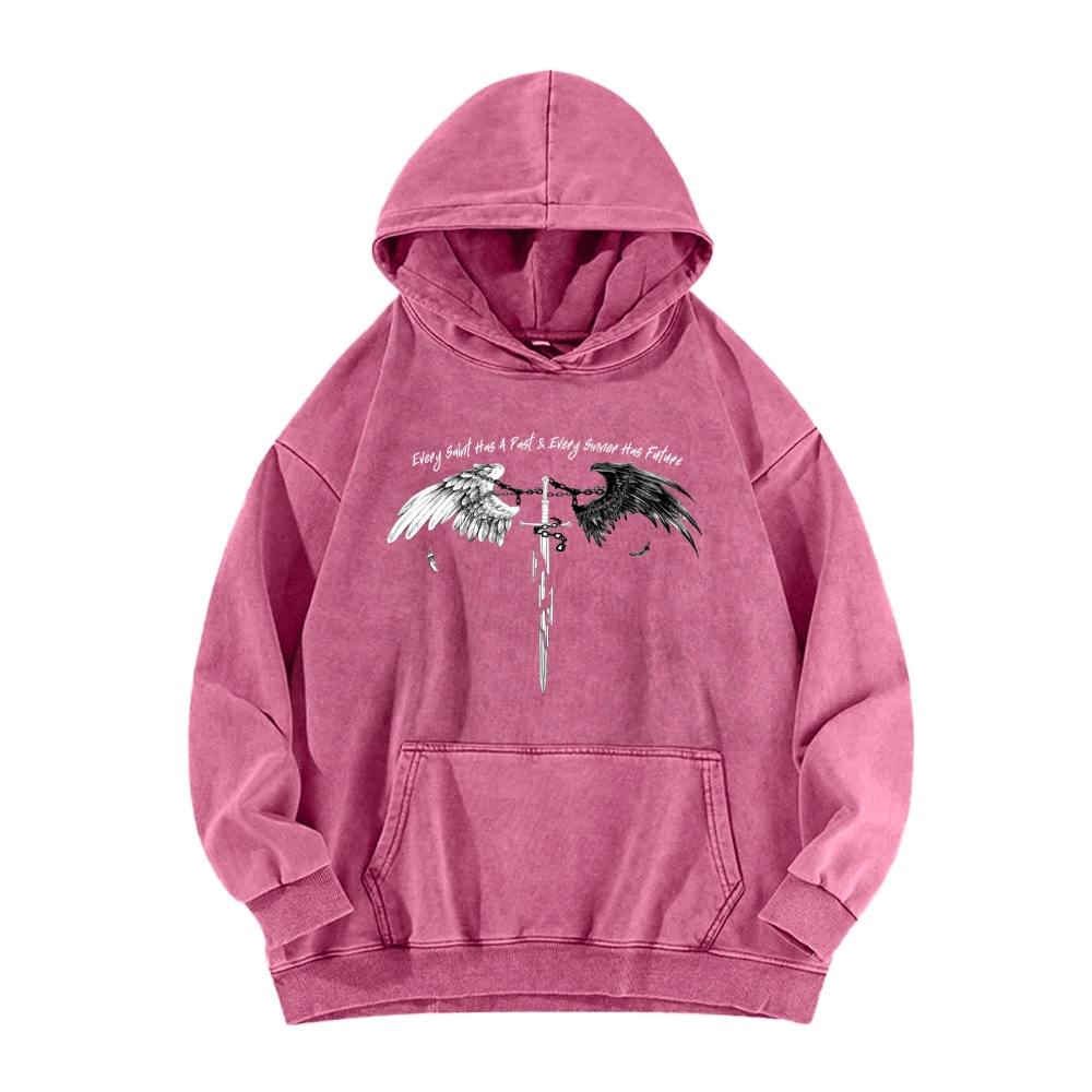 ICARUS Unisex Washed Hoodie 2601001885