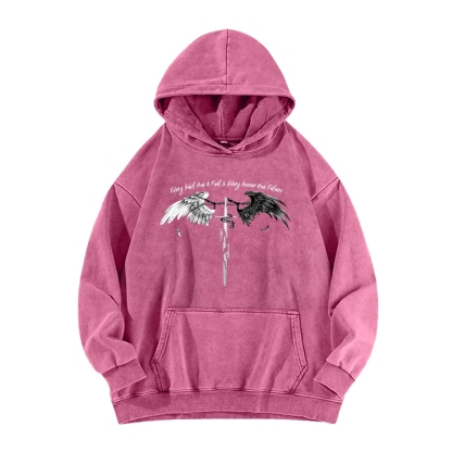 ICARUS Unisex Washed Hoodie 2601001885