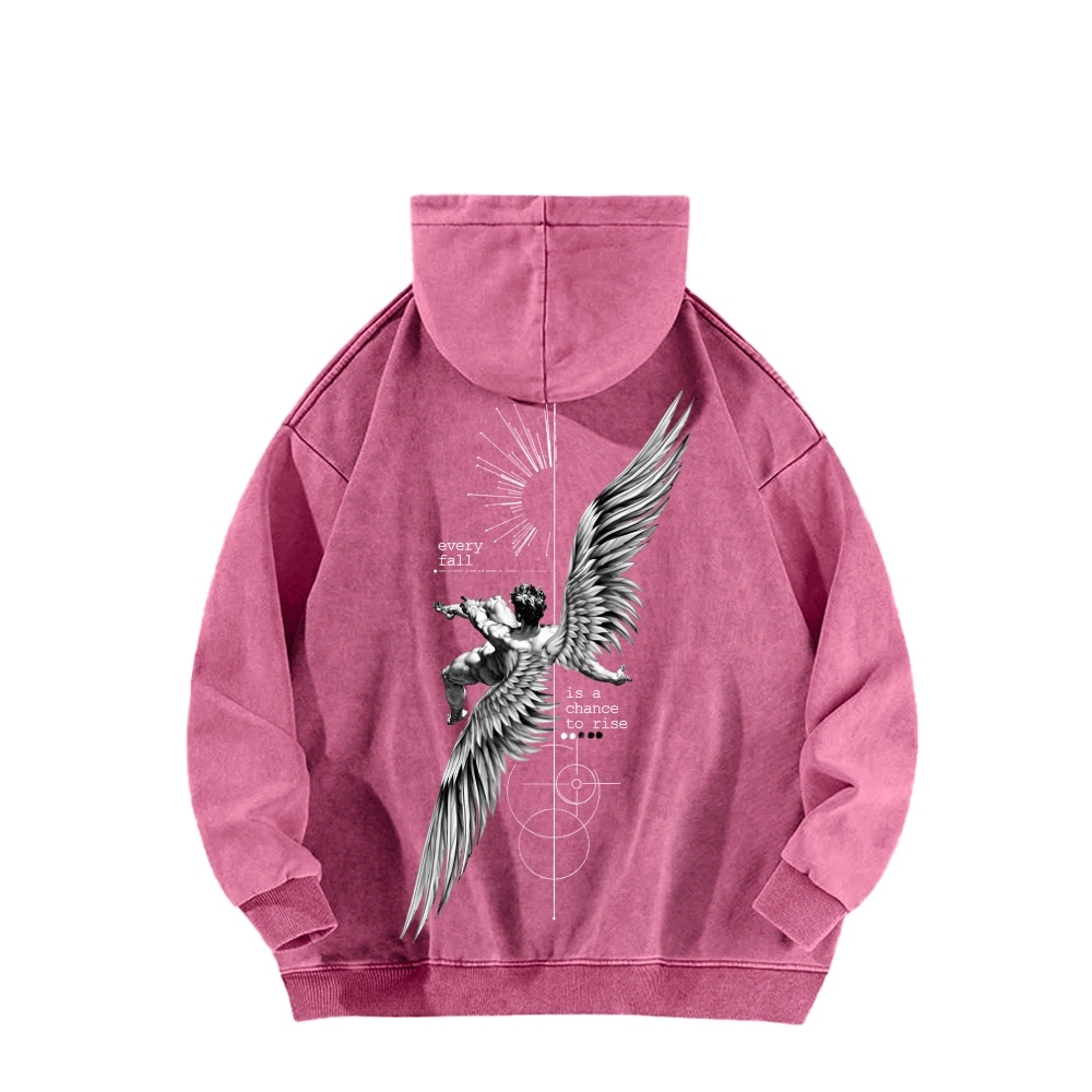 ICARUS Unisex Washed Hoodie 2601001885