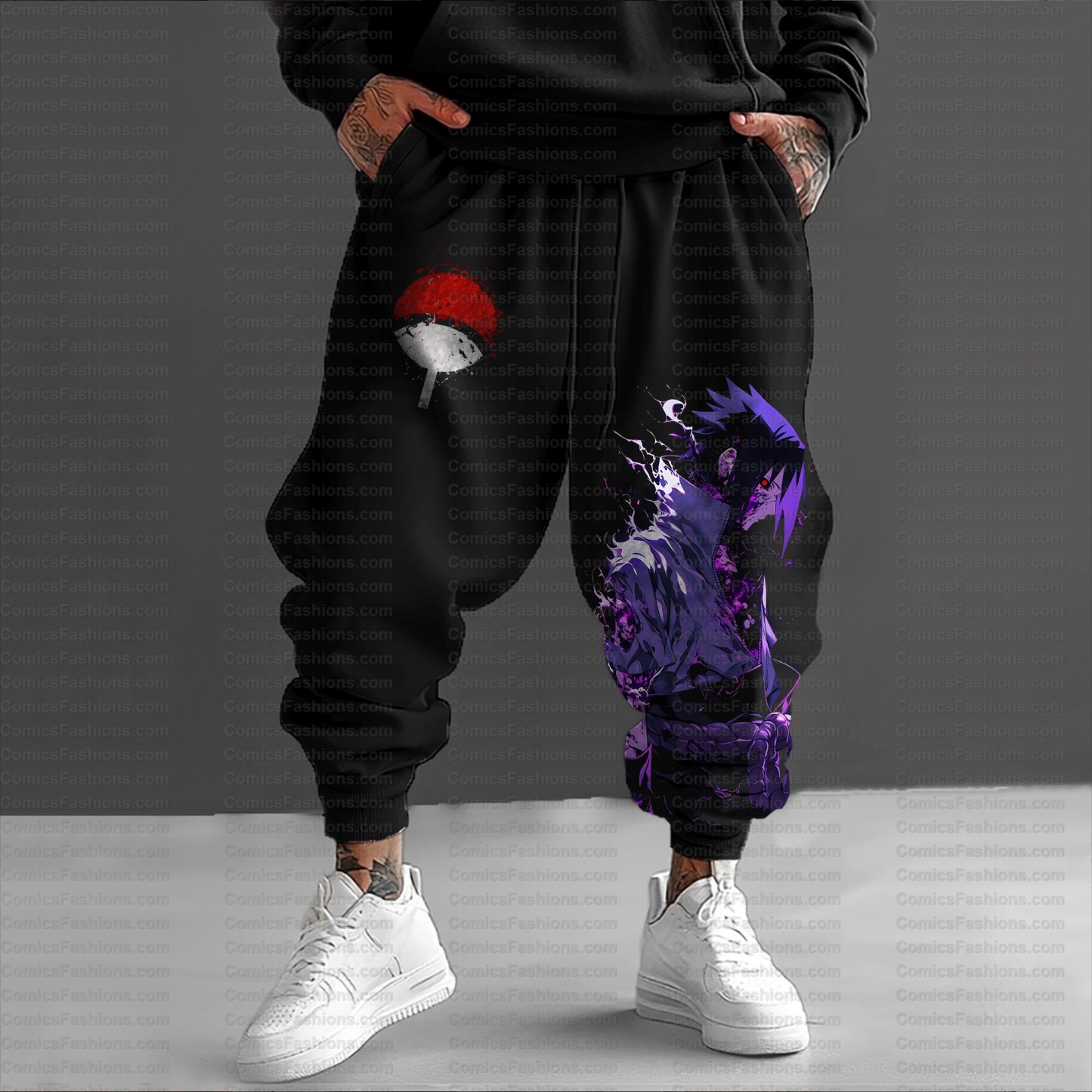 Unisex Anime Inspired Vintage Pants丨Demon Slayer X Pokémon