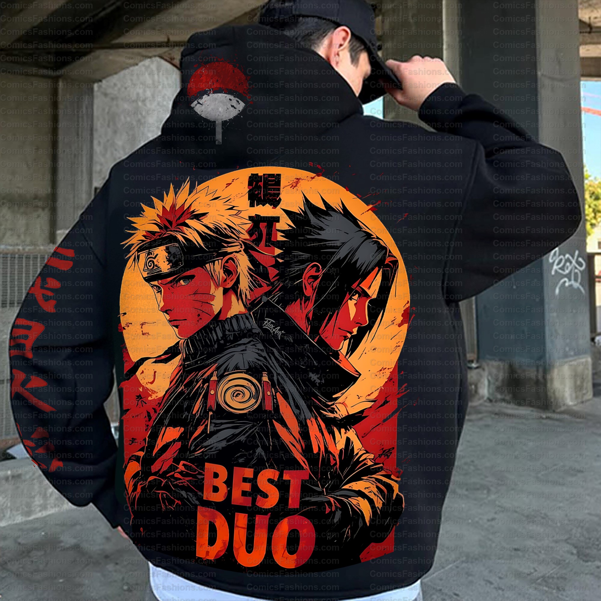 Unisex Graphic Streetwear Vintage Plush Hoodie