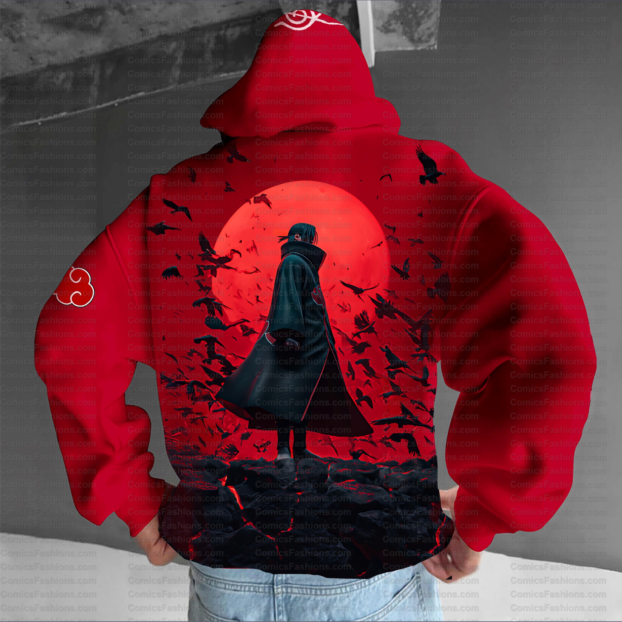 Unisex Graphic Streetwear Vintage Plush Hoodie