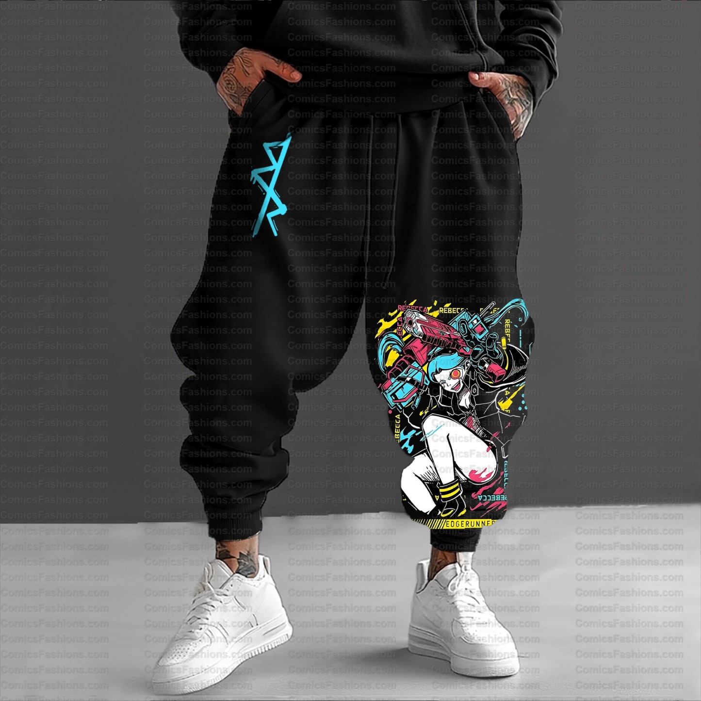 Unisex Casual Anime Streetwear Pants