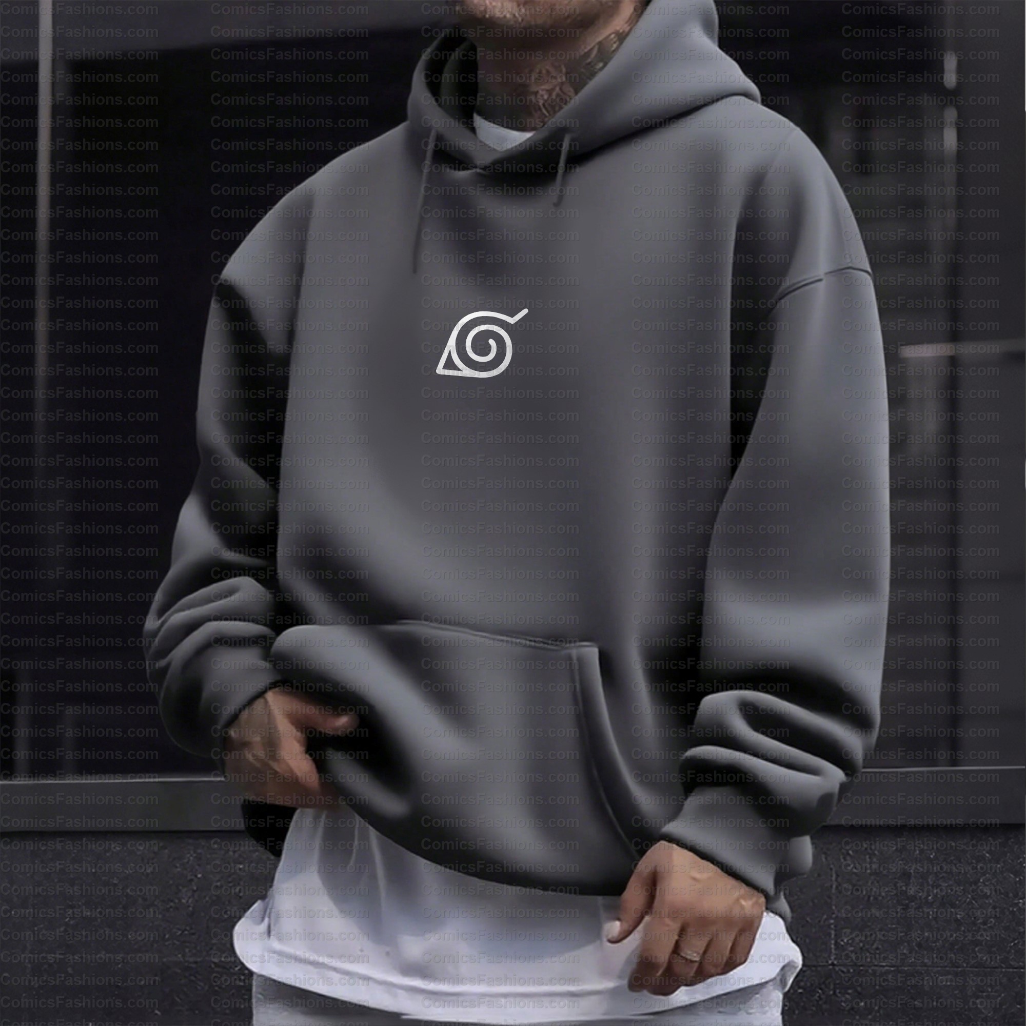 Unisex Graphic Streetwear Vintage Plush Hoodie