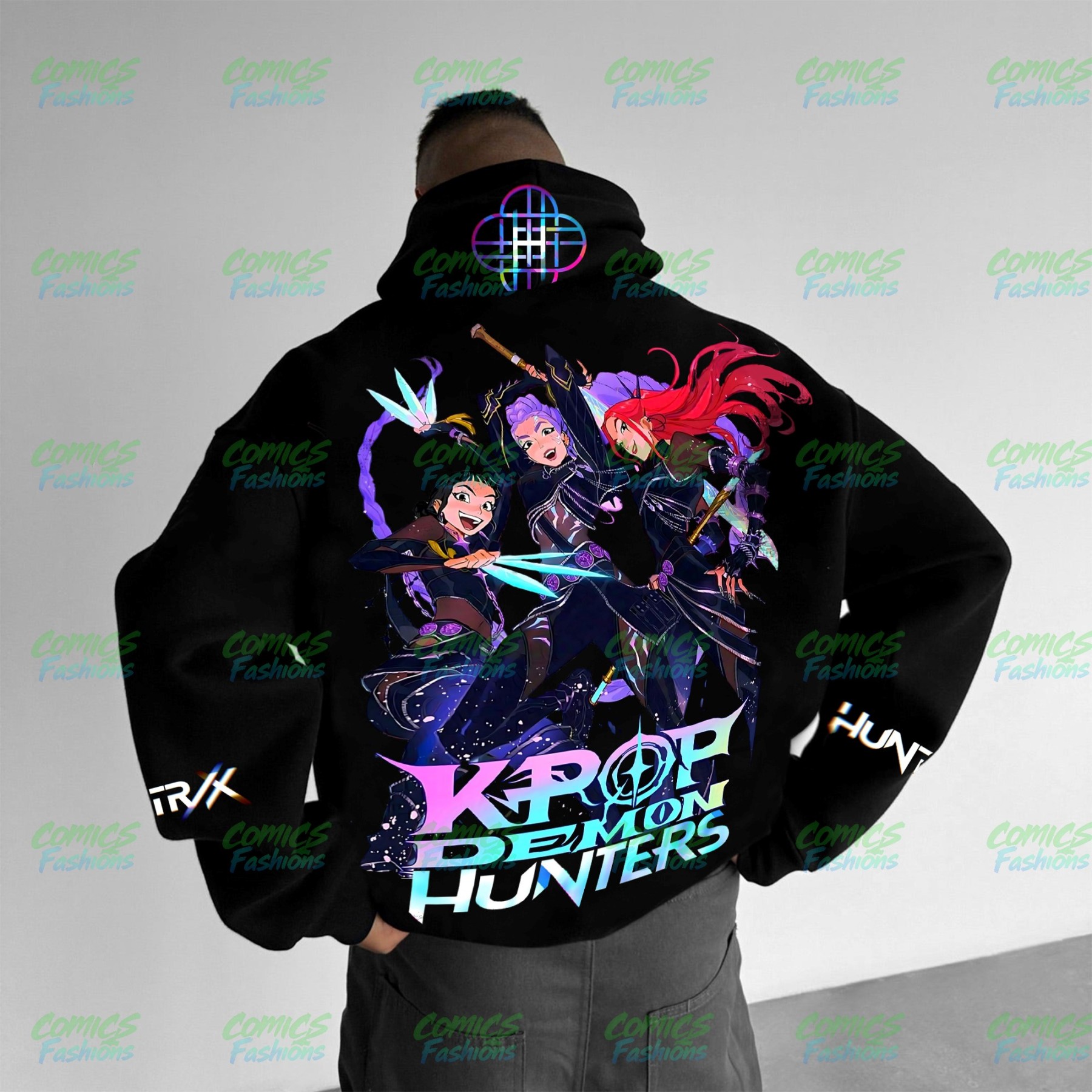 Unisex Anime Graphic Streetwear Vintage Hoodie丨Demon slayer