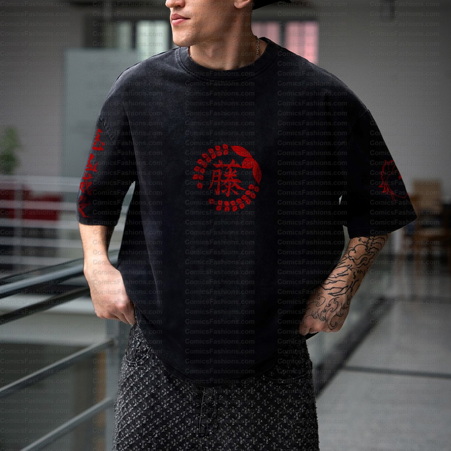 Unisex Anime Inspired Vintage T-Shirt| KNY