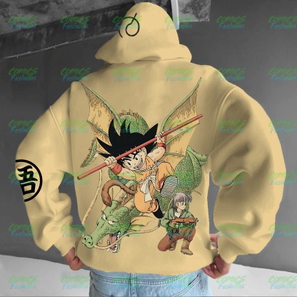 Unisex Graphic Streetwear Vintage Plush Hoodie