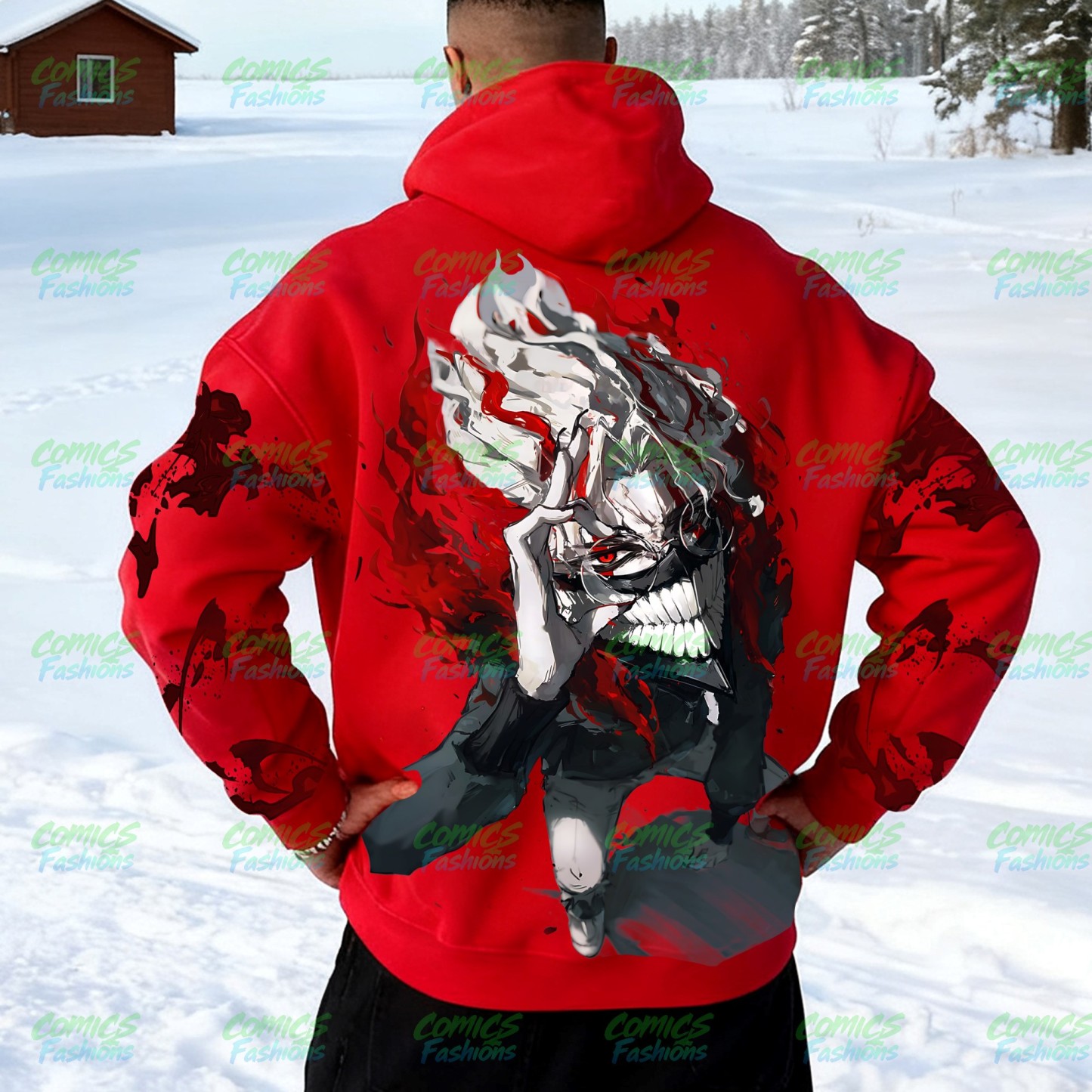 Unisex Anime Graphic Streetwear Vintage Hoodie丨Demon slayer