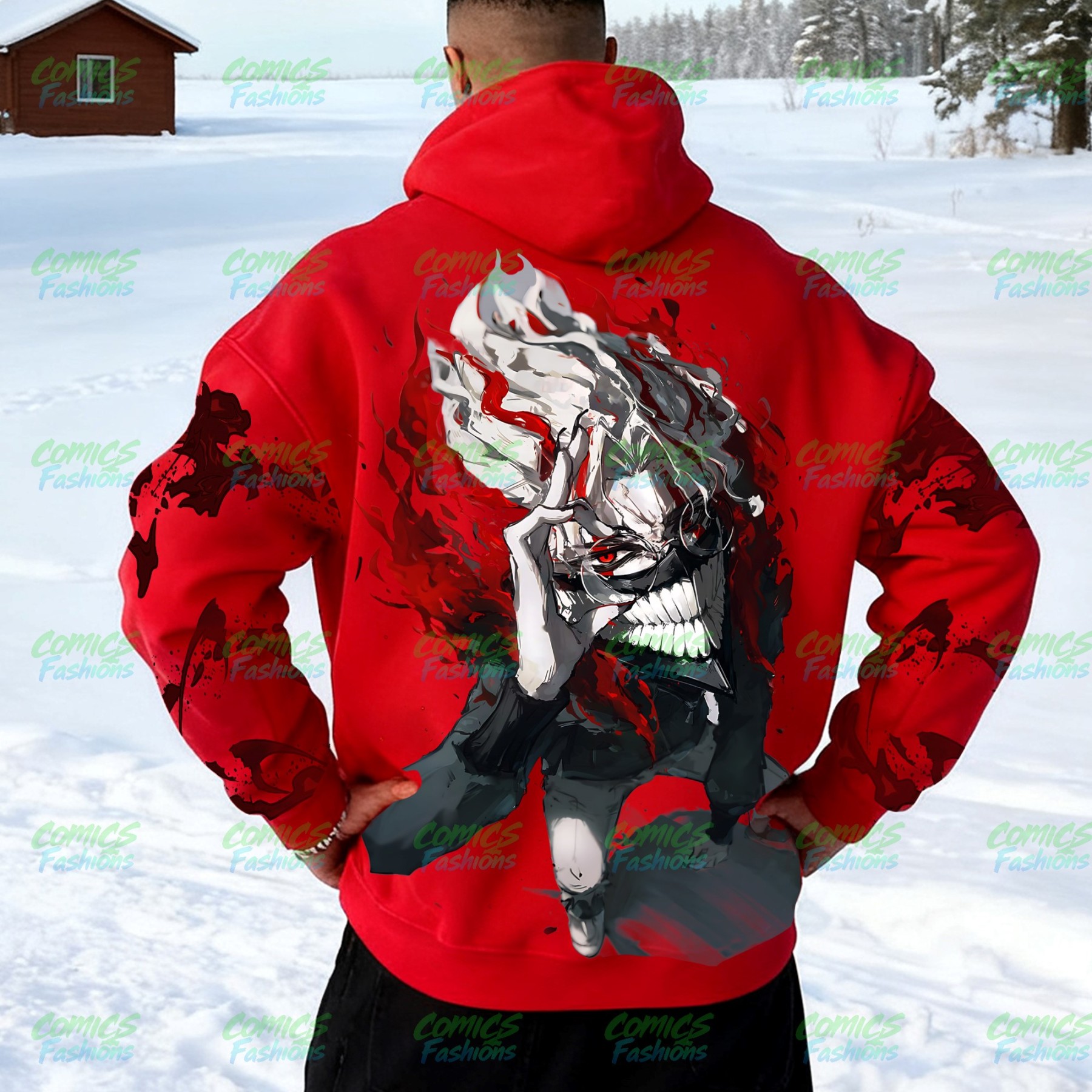 Unisex Anime Graphic Streetwear Vintage Hoodie丨Demon slayer