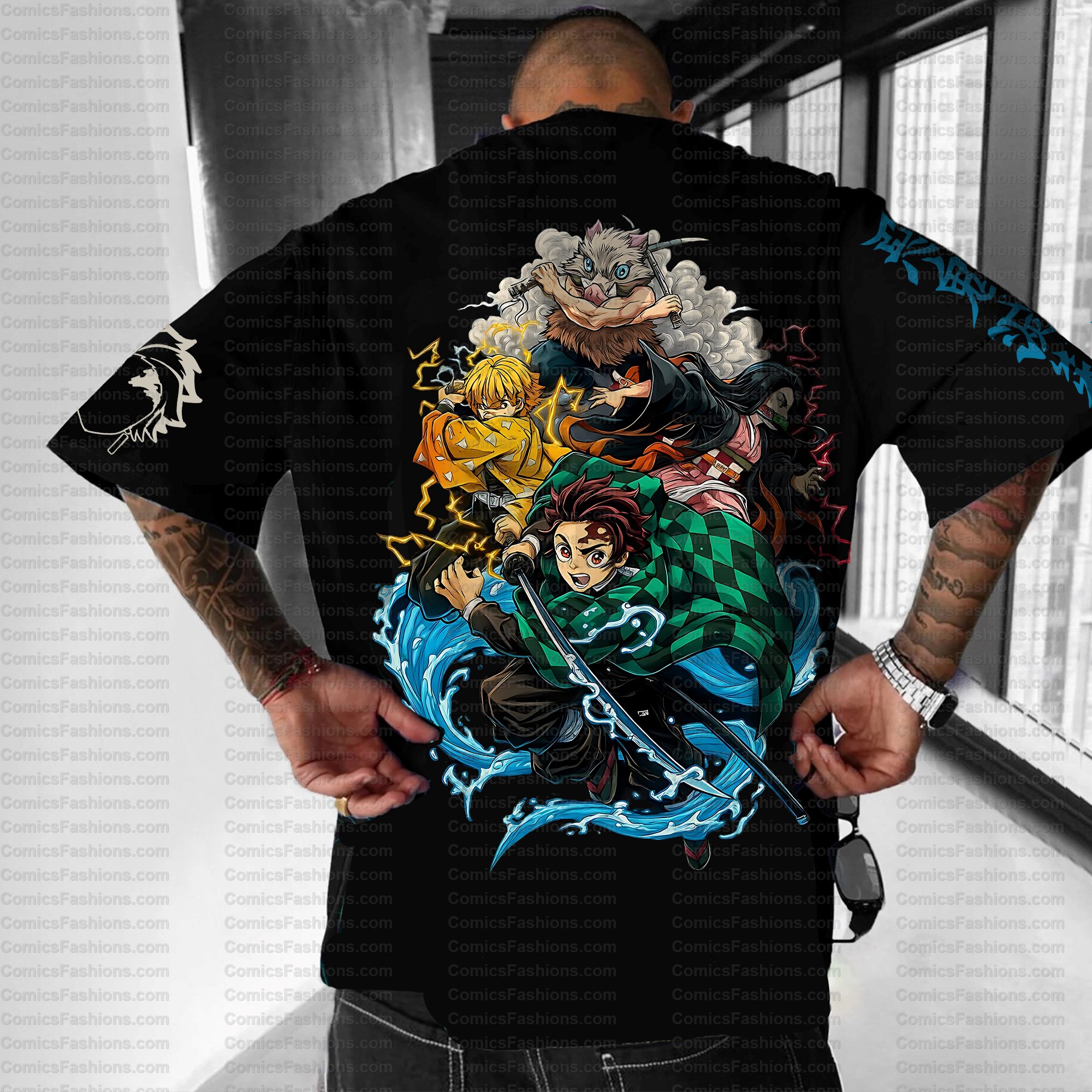 Unisex Anime Inspired Vintage T-Shirt| KNY