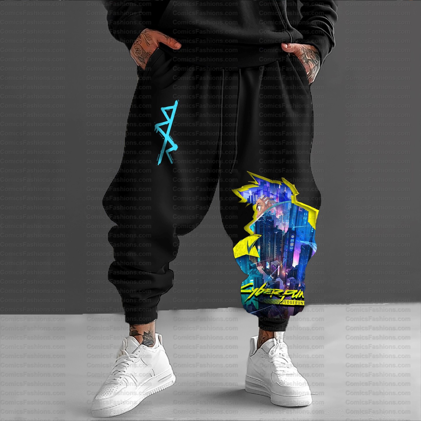 Unisex Casual Anime Streetwear Pants