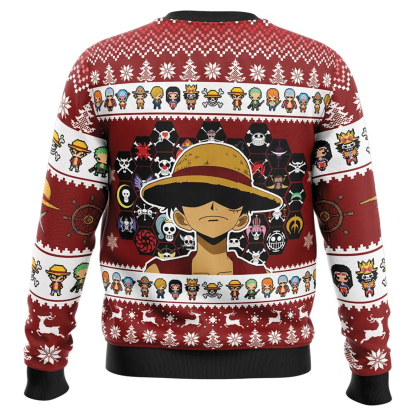 Unisex Anime Ugly Christmas Sweater