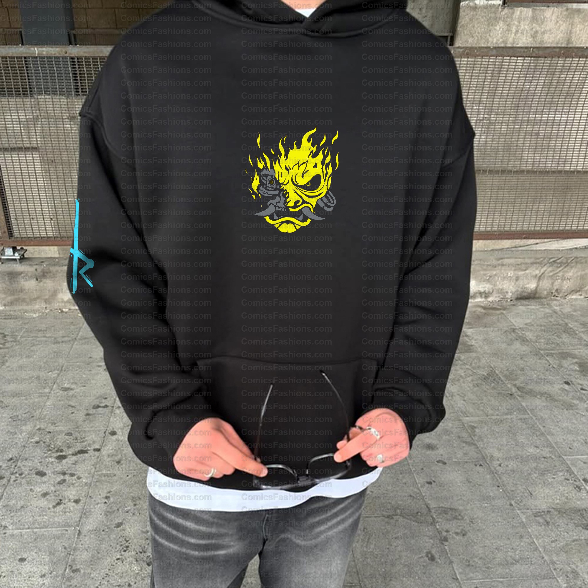 Unisex Graphic Streetwear Vintage Plush Hoodie