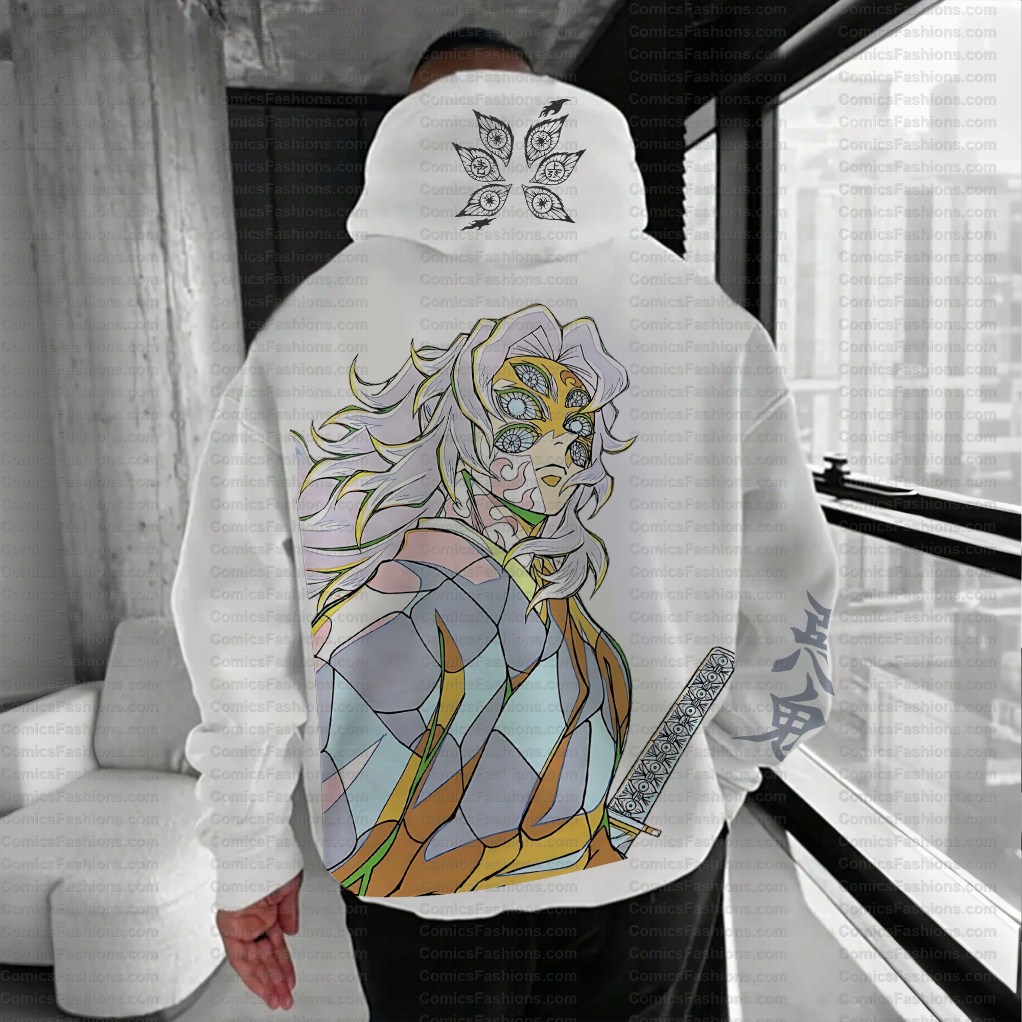 Unisex Anime Graphic Streetwear Vintage Hoodie| KNY