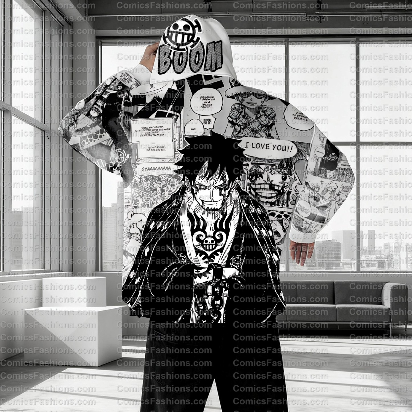 Unisex Anime Graphic Streetwear Vintage Hoodie丨Demon slayer