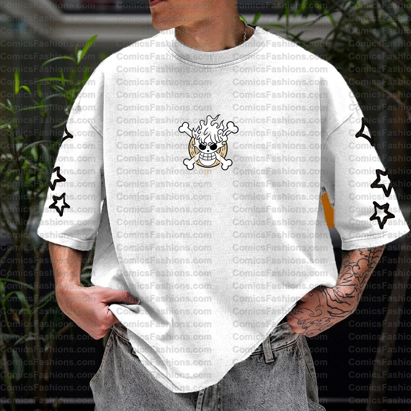 Unisex Anime Inspired Vintage T-Shirt