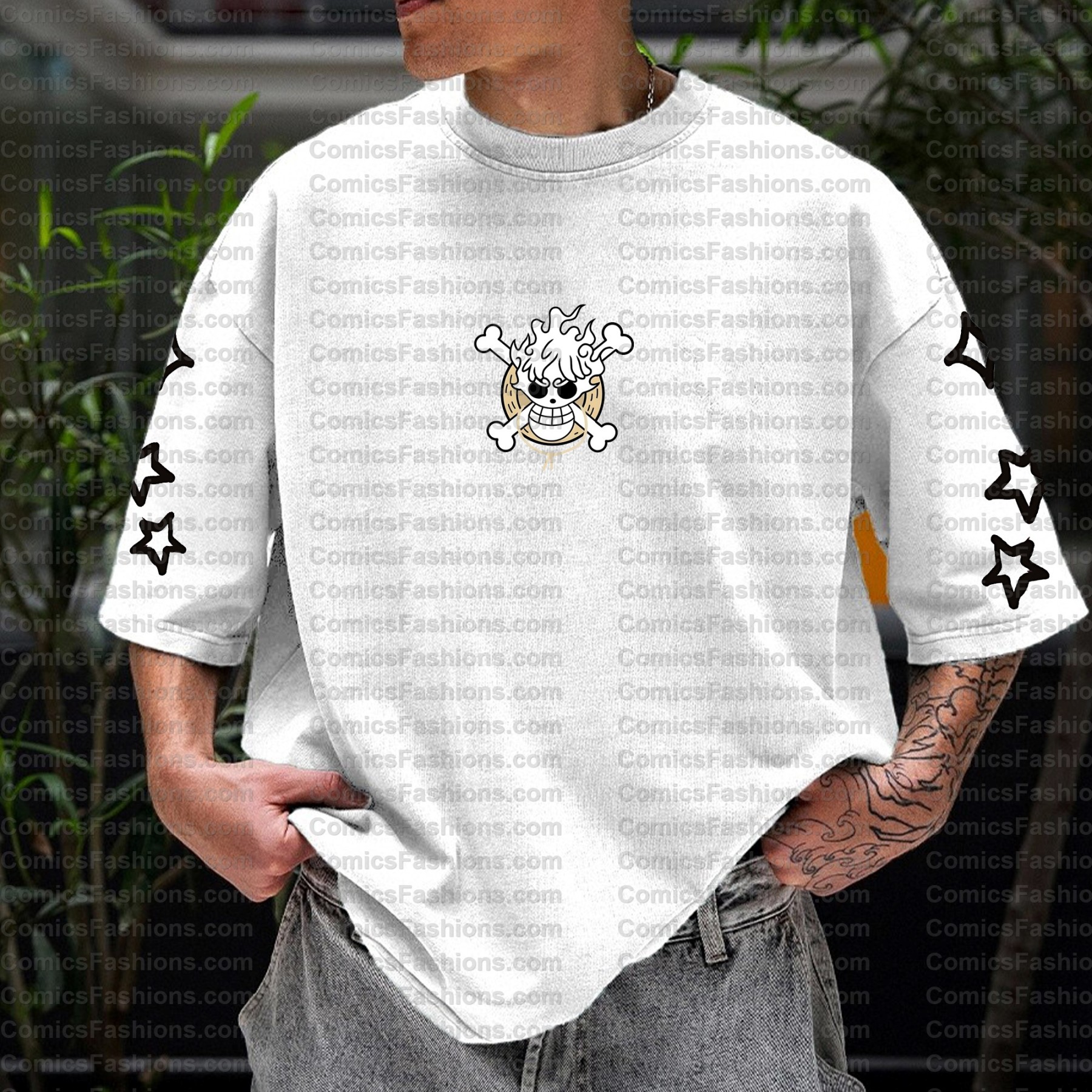 Unisex Anime Inspired Vintage T-Shirt