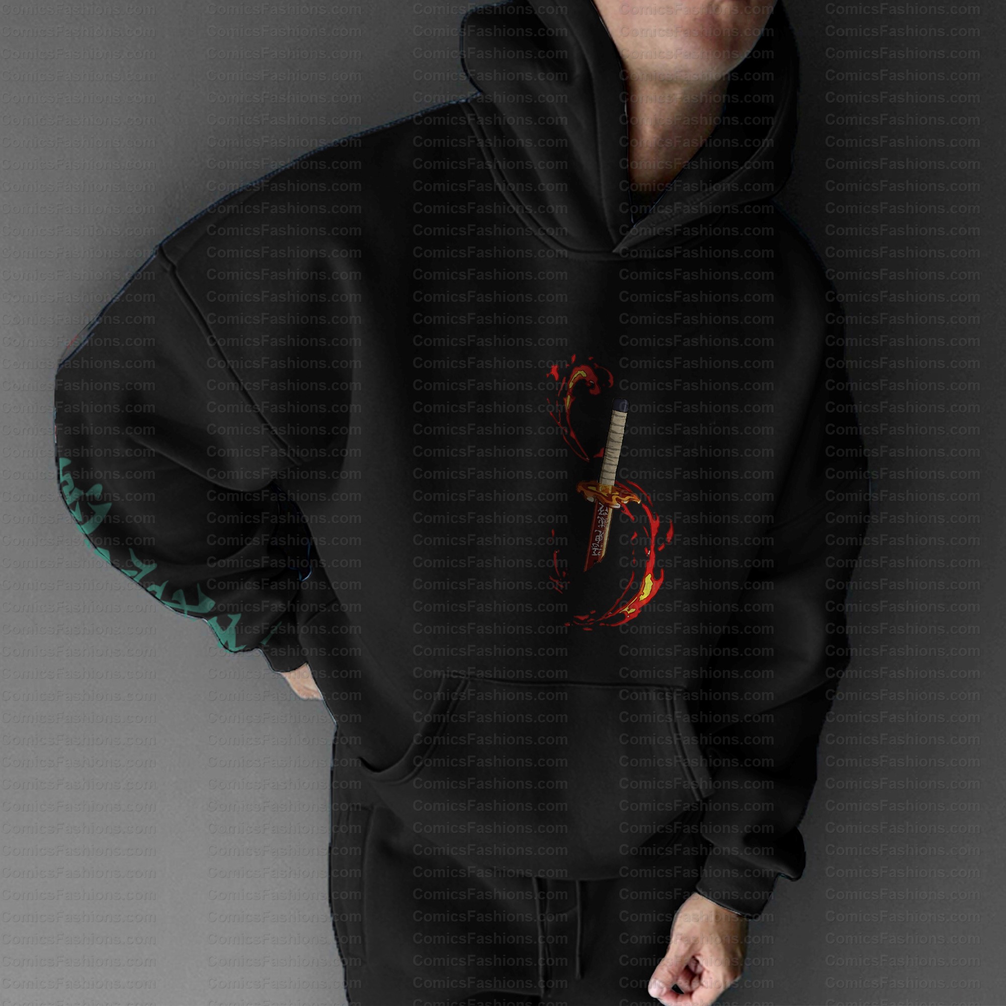 Unisex Anime Graphic Streetwear Vintage Hoodie| KNY