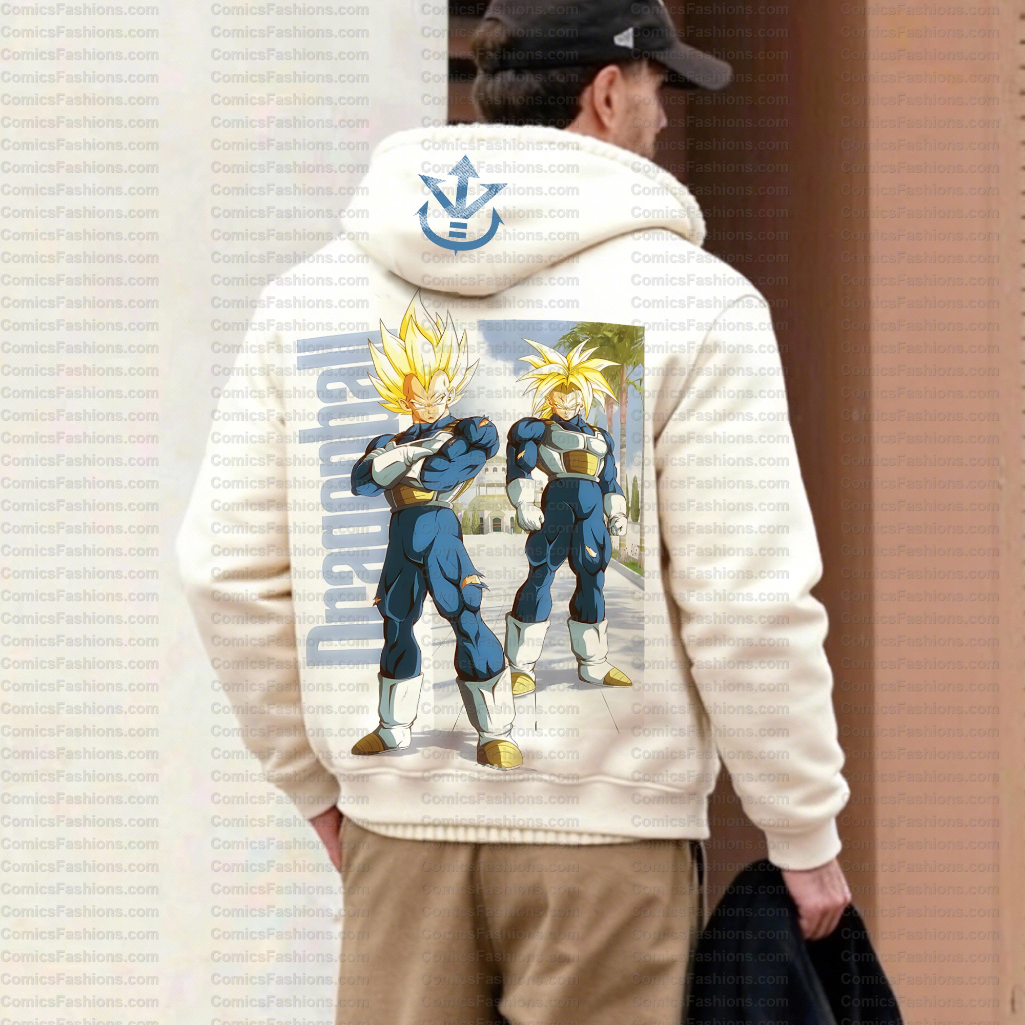 Unisex Graphic Streetwear Vintage Zipper Cardigan Plush Hoodid