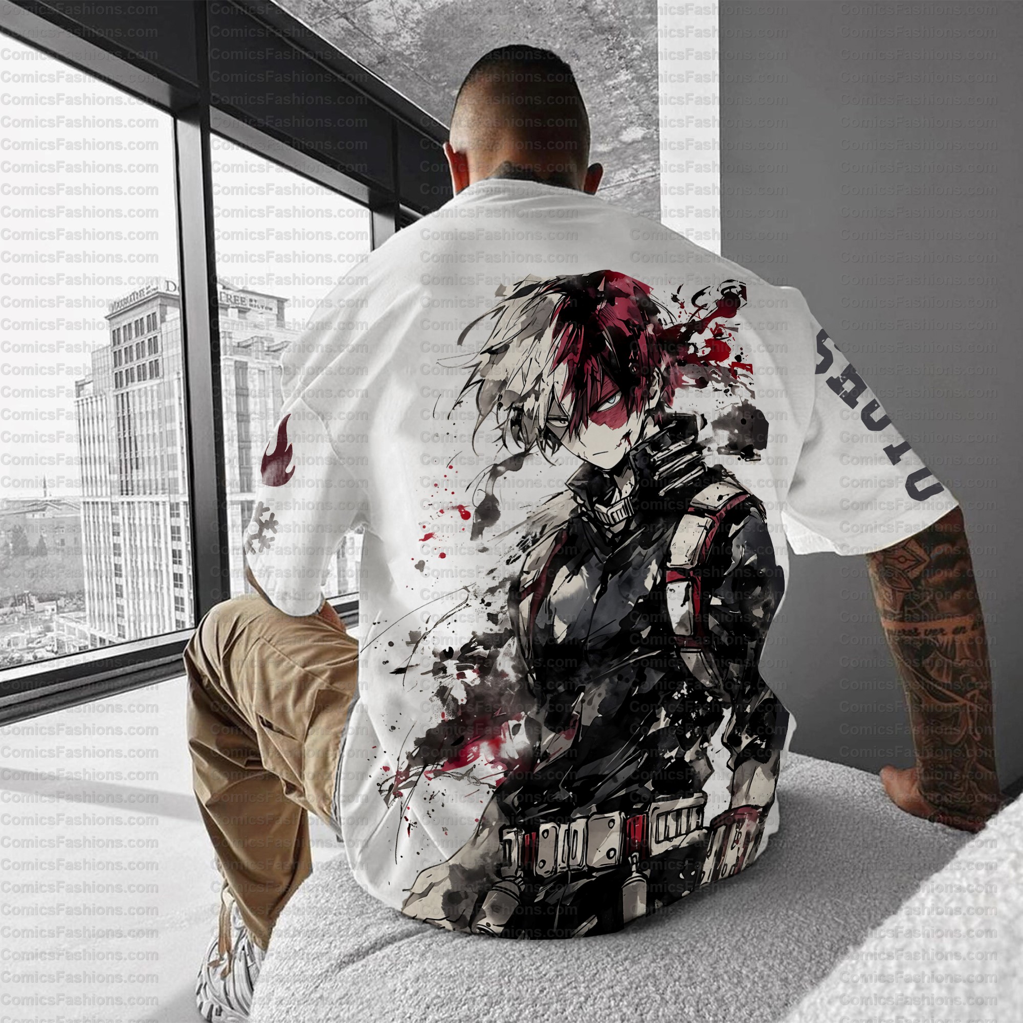 Unisex Anime Inspired Vintage T-Shirt