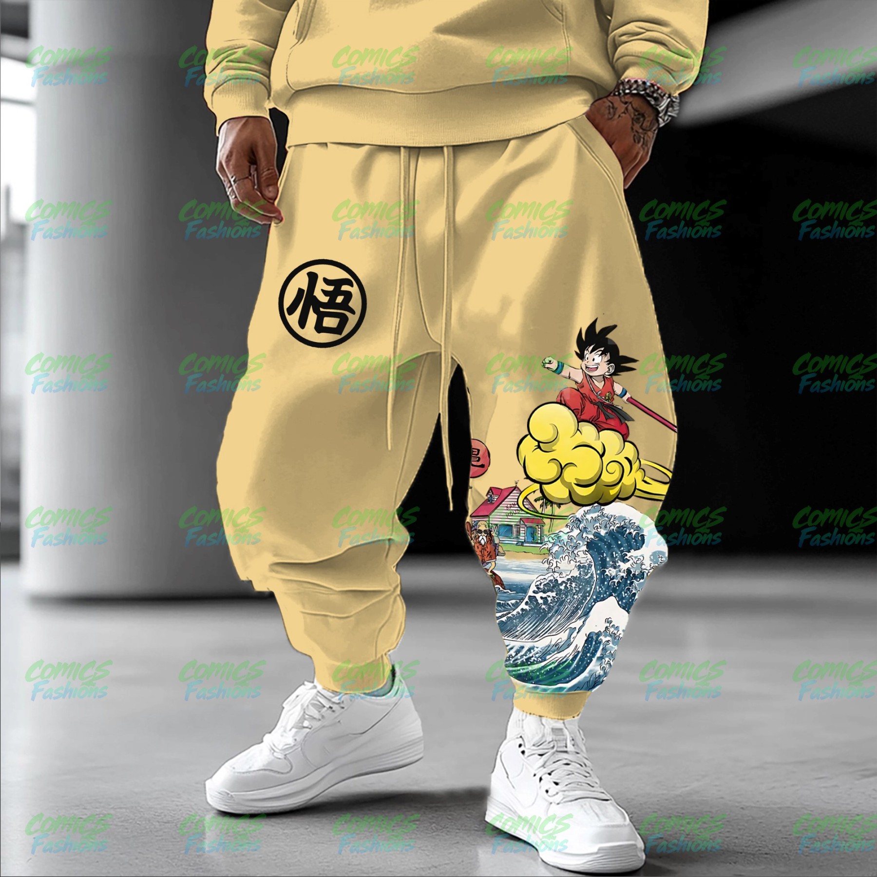 Unisex Casual Anime Streetwear Pants