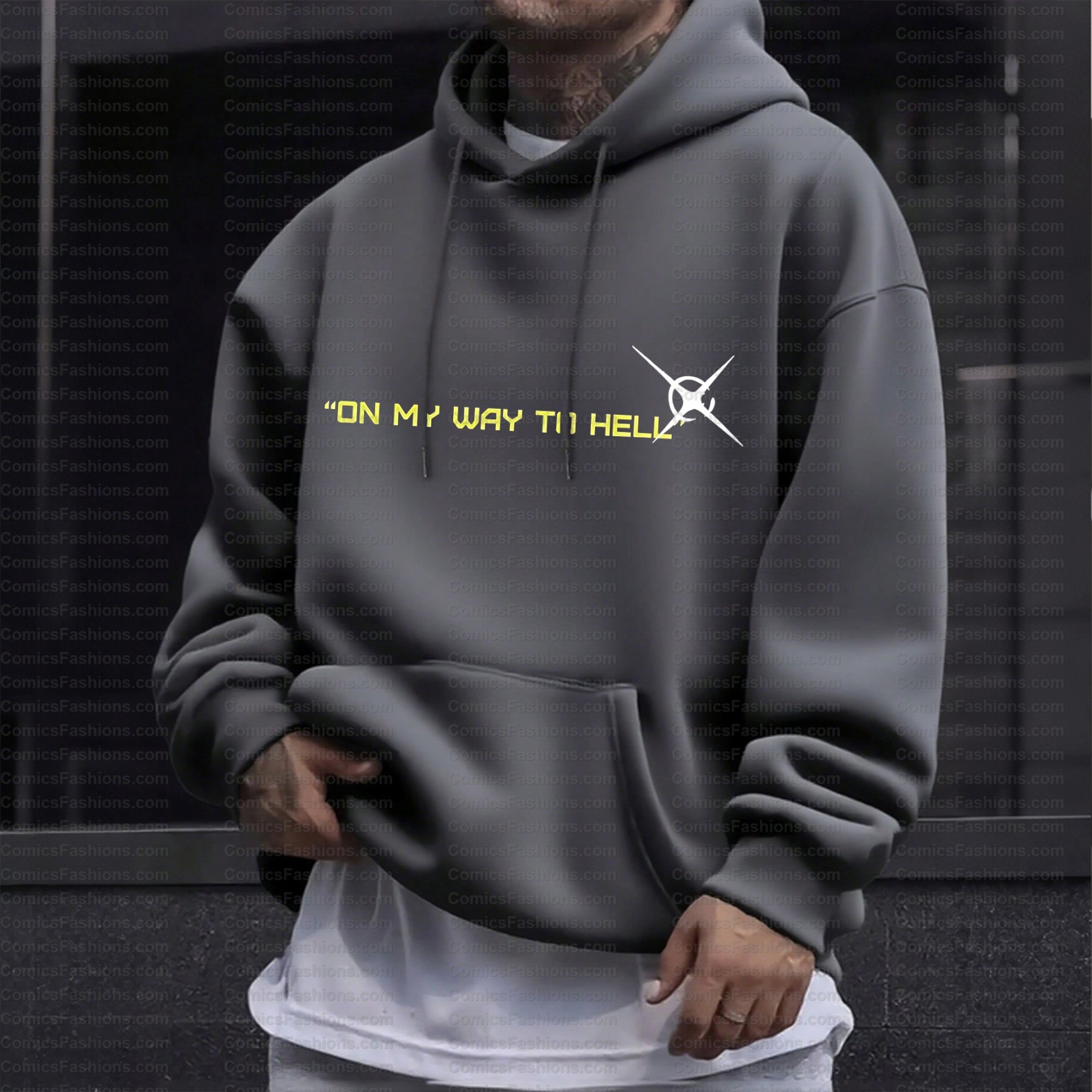 Unisex Graphic Streetwear Vintage Plush Hoodie