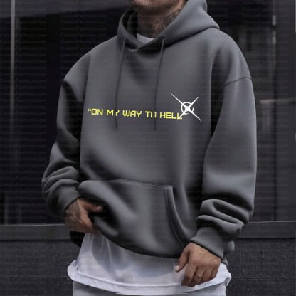 Unisex Graphic Streetwear Vintage Plush Hoodie