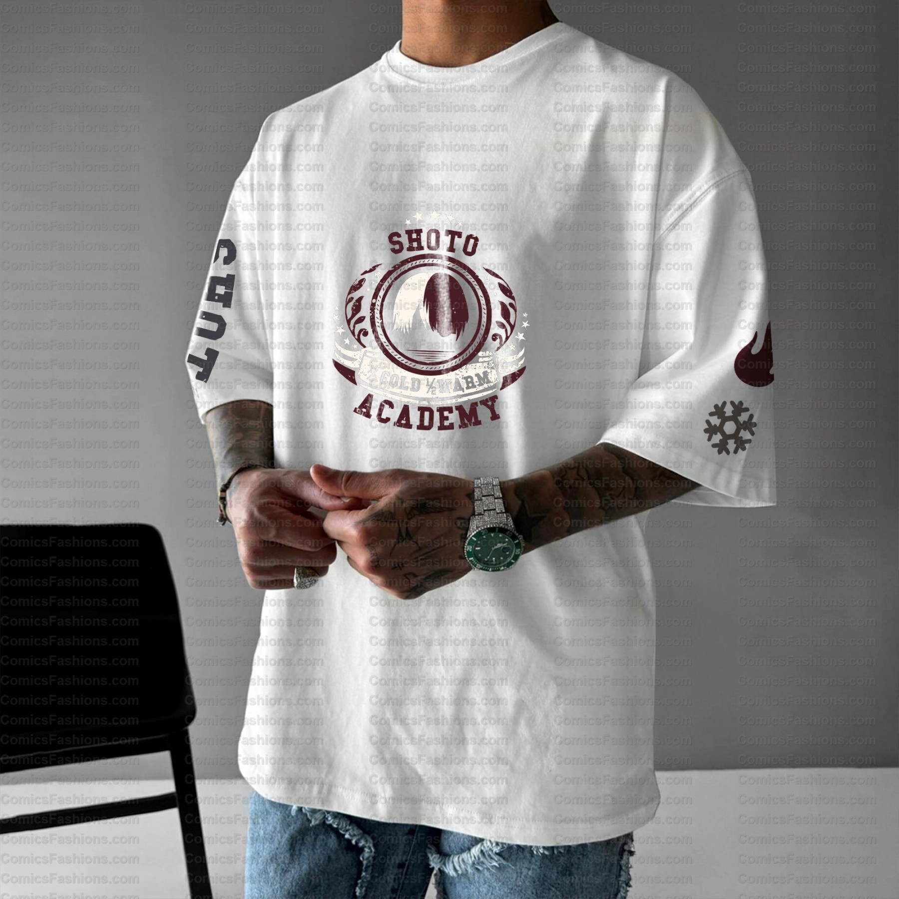 Unisex Anime Inspired Vintage T-Shirt