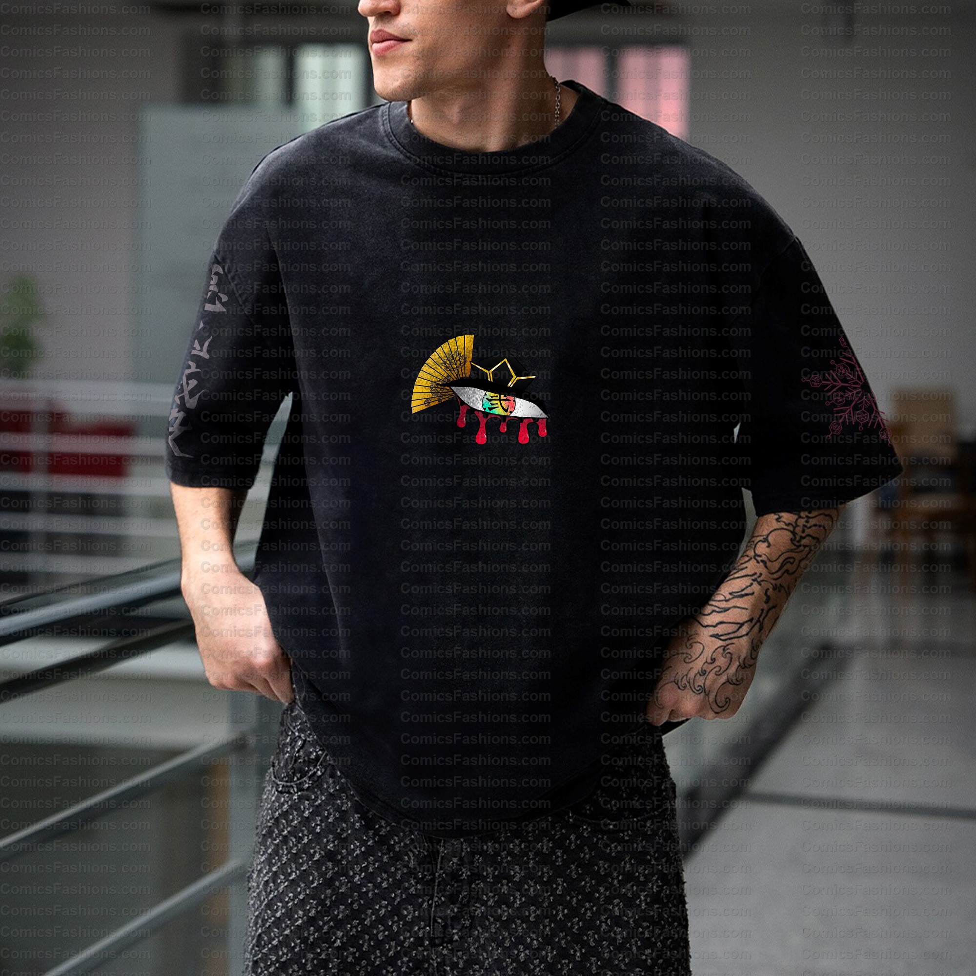 Unisex Anime Inspired Vintage T-Shirt| KNY