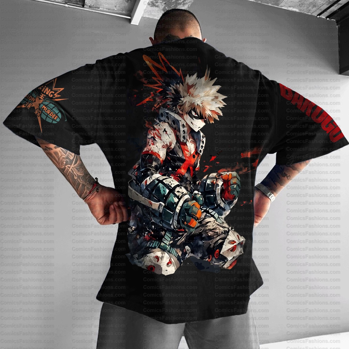 Unisex Anime Inspired Vintage T-Shirt