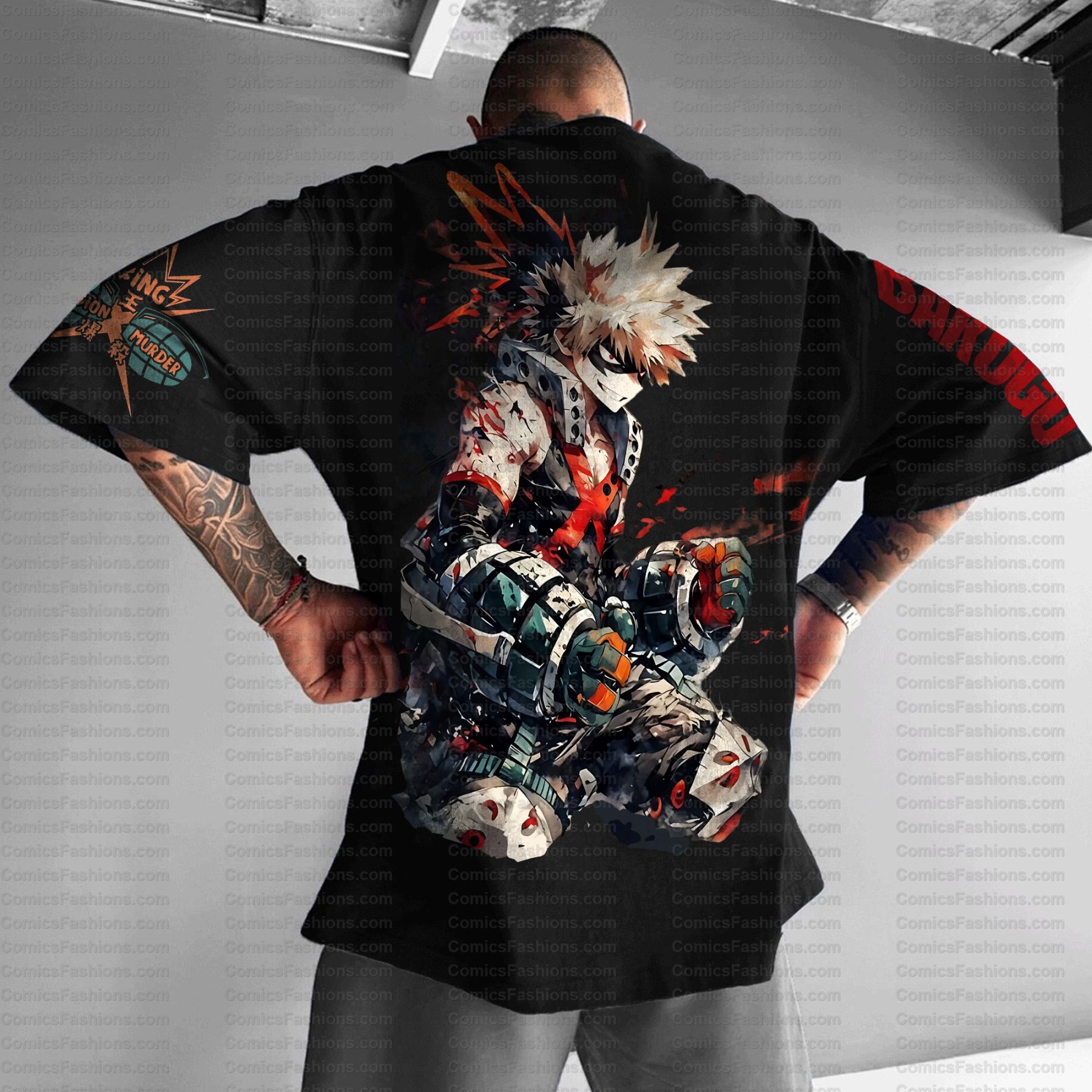 Unisex Anime Inspired Vintage T-Shirt