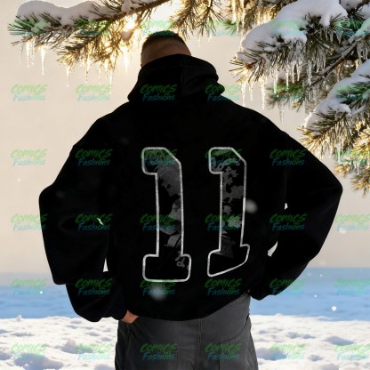 Unisex Anime Graphic Streetwear Wintage Plush Hoodie