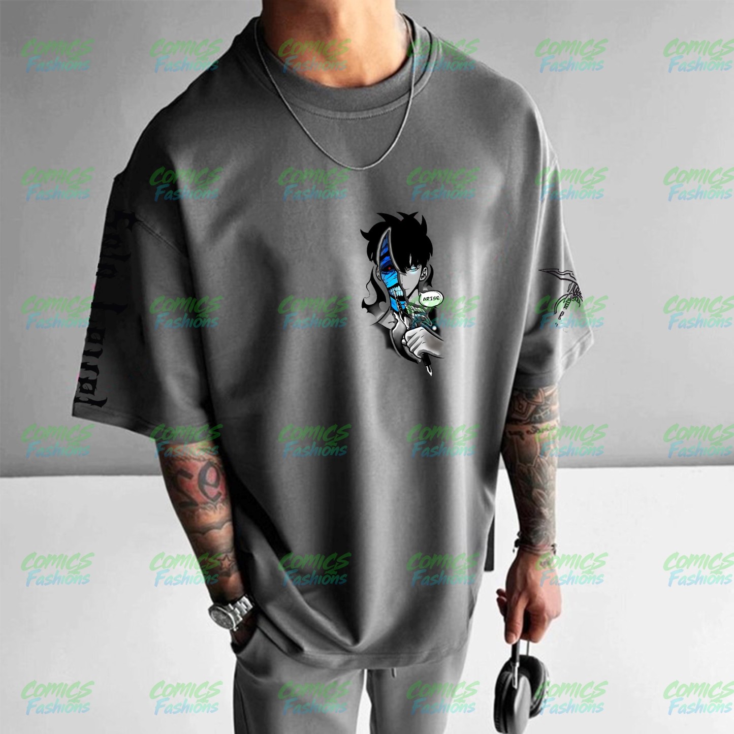 Unisex Anime Inspired Vintage T-Shirt