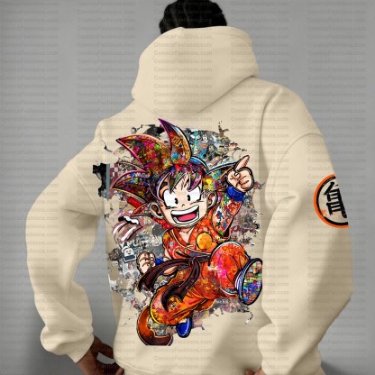 Unisex Graphic Streetwear Vintage Plush Hoodie