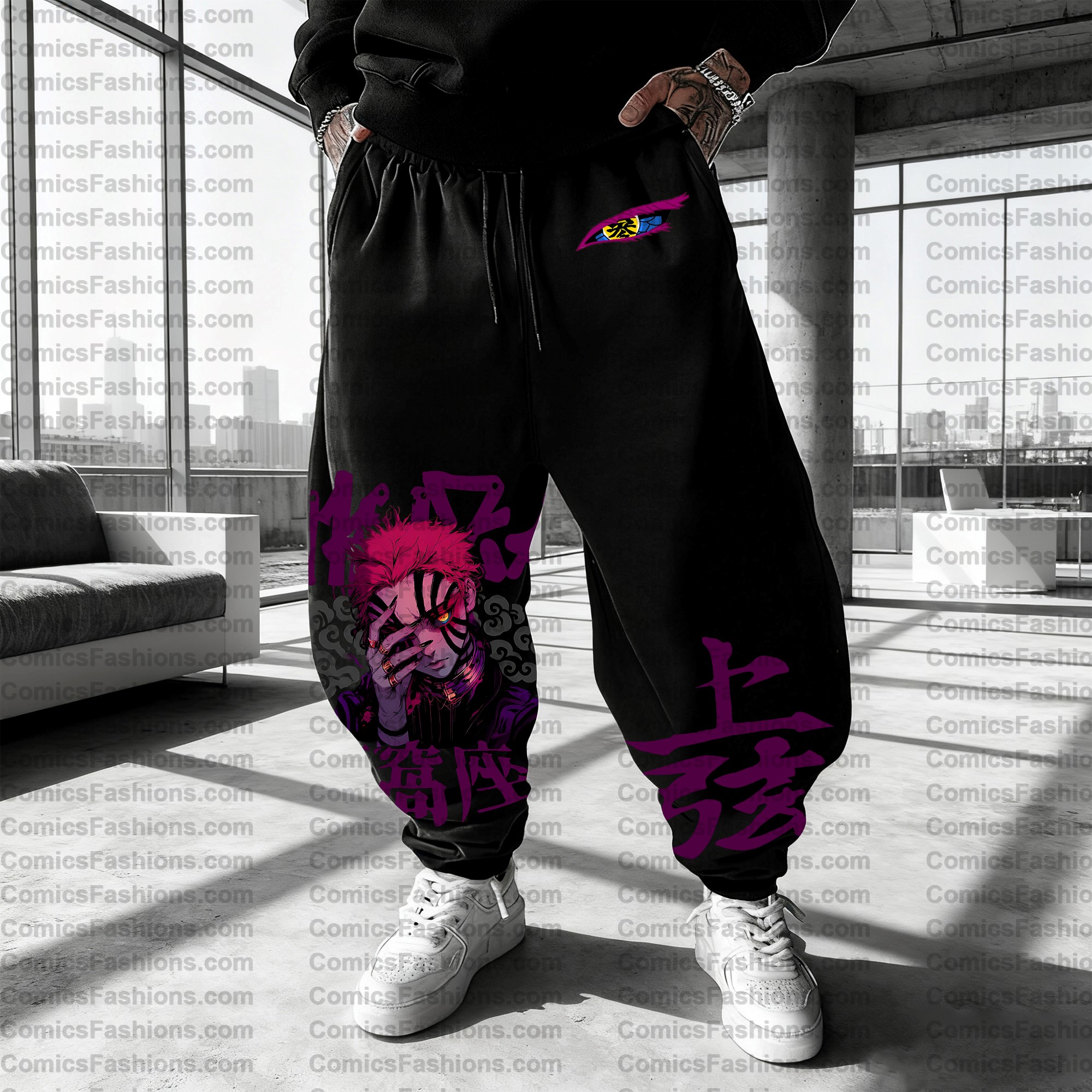 Top Seller Unisex Casual Anime Streetwear Pants