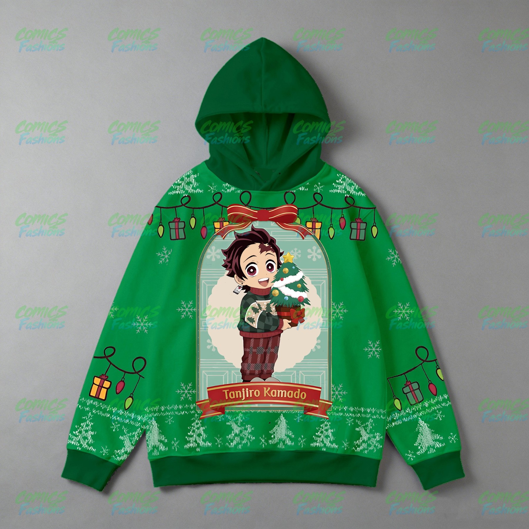 Plus Velvet Unisex Anime Graphic Streetwear Vintage Hoodie