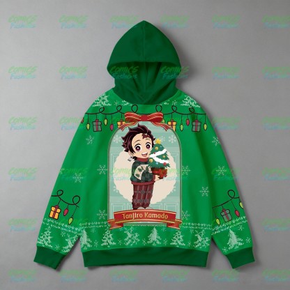 Plus Velvet Unisex Anime Graphic Streetwear Vintage Hoodie