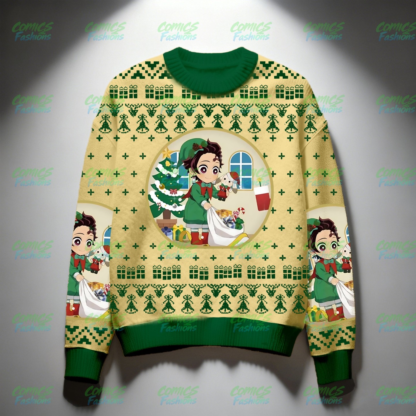 Plus Velvet Unisex Anime Inspired Vintage Sweatshirt