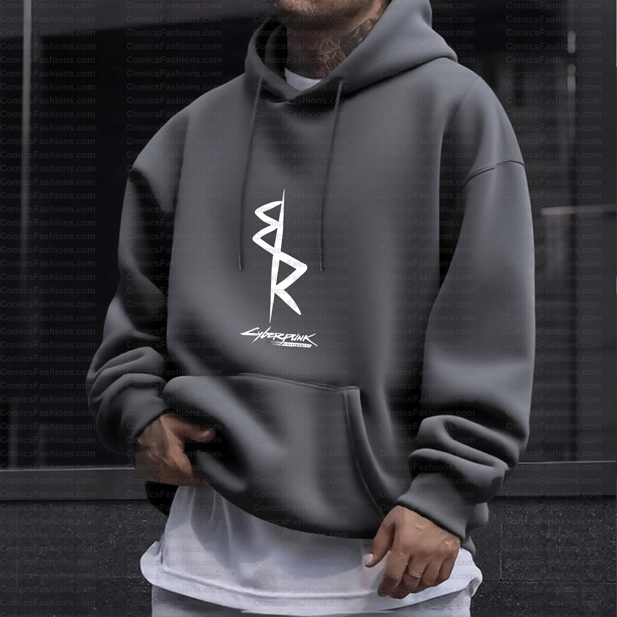 Unisex Graphic Streetwear Vintage Plush Hoodie