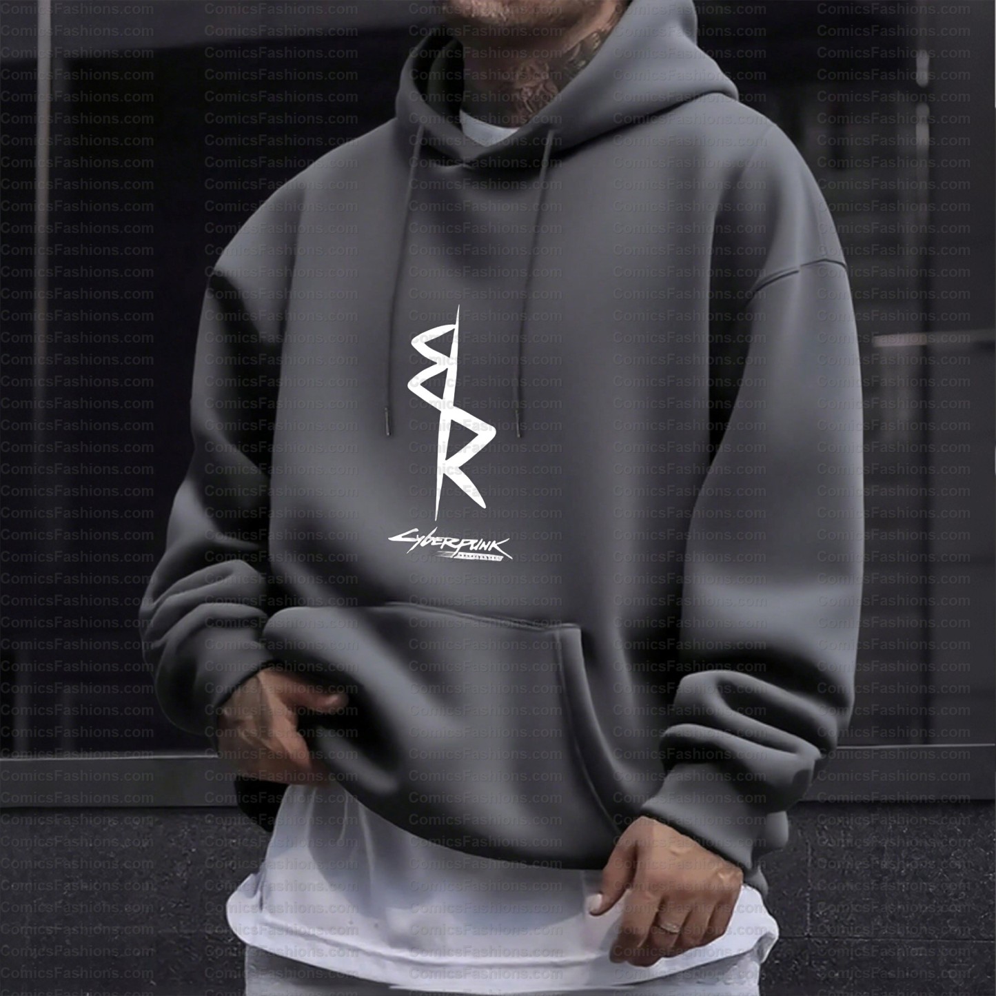 Unisex Graphic Streetwear Vintage Plush Hoodie