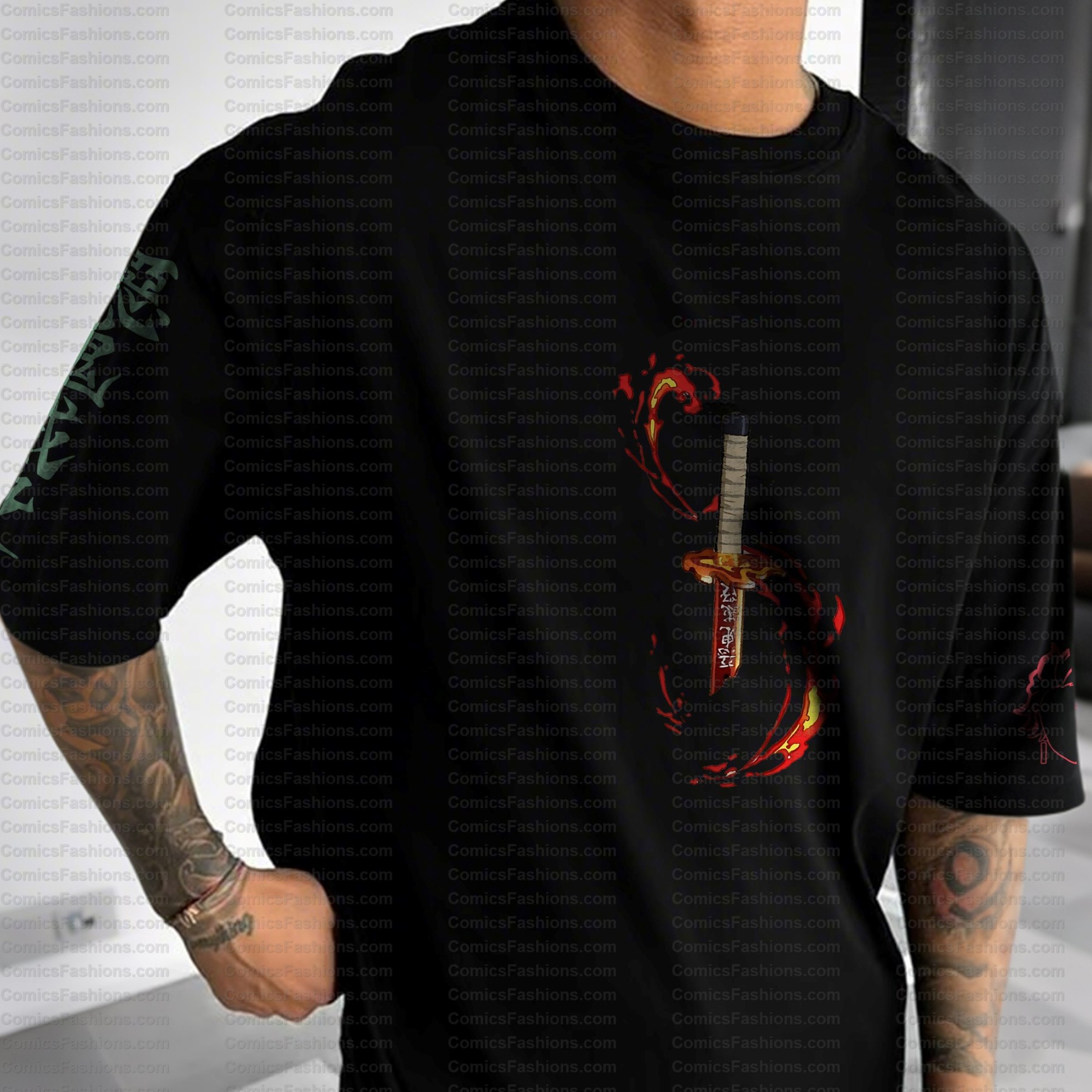 Unisex Anime Inspired Vintage T-Shirt| KNY