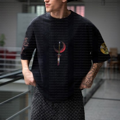 Unisex Anime Inspired Vintage T-Shirt| KNY