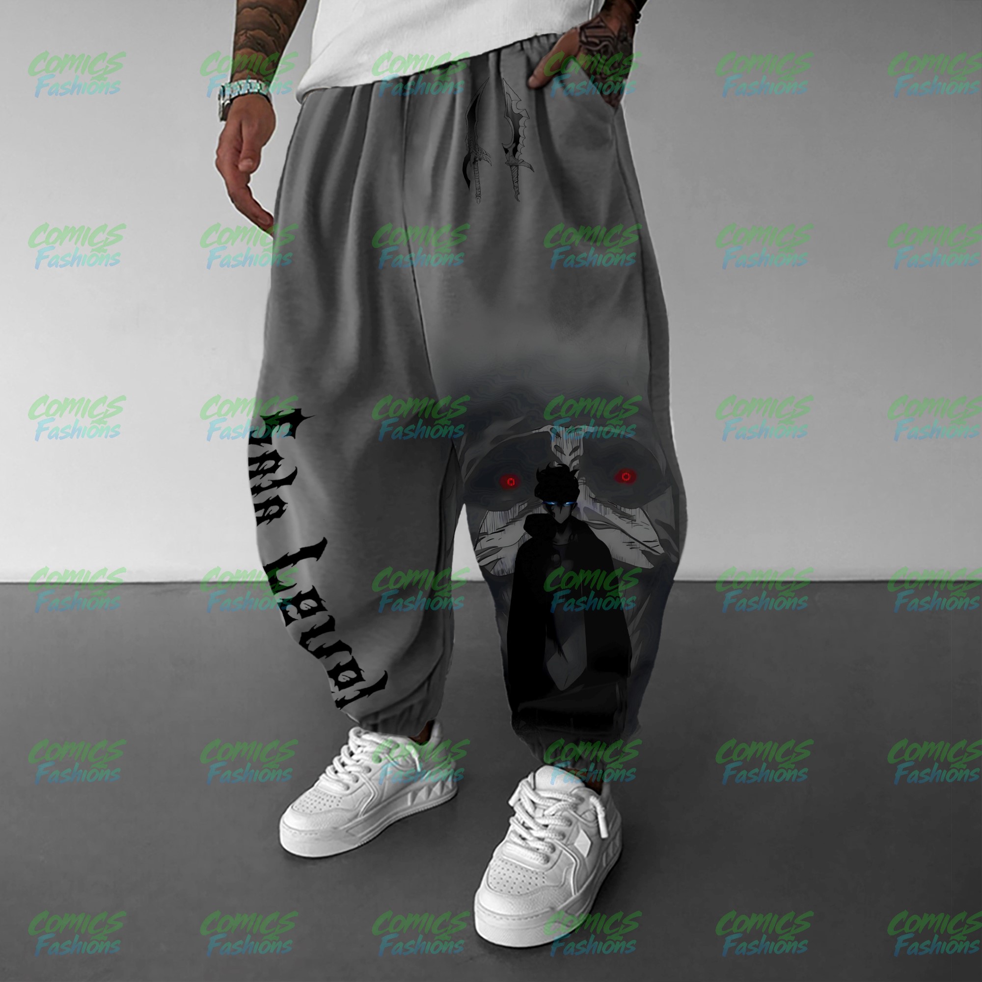 Unisex Anime Inspired Vintage Plush Pants