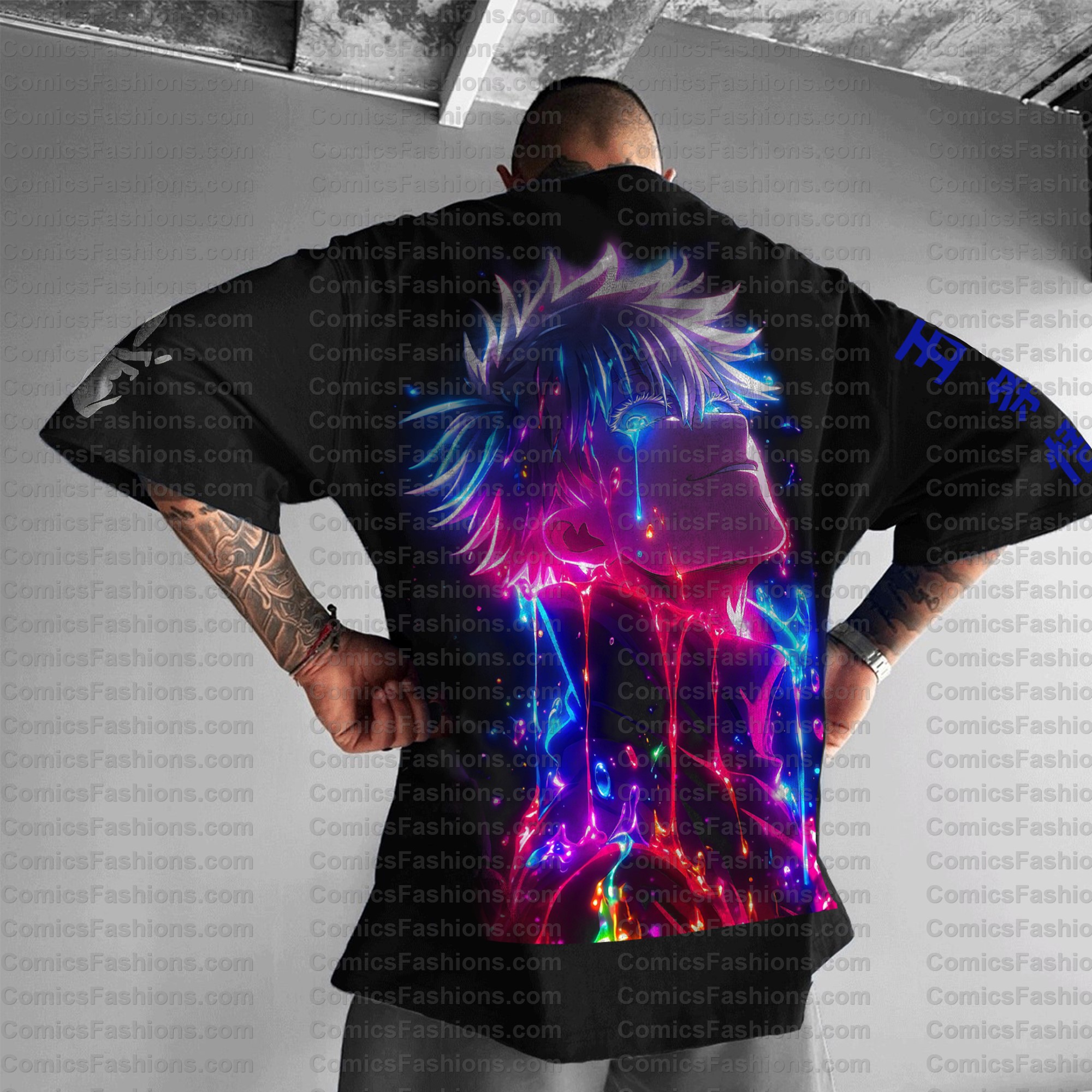 Unisex Anime Inspired Vintage T-Shirt