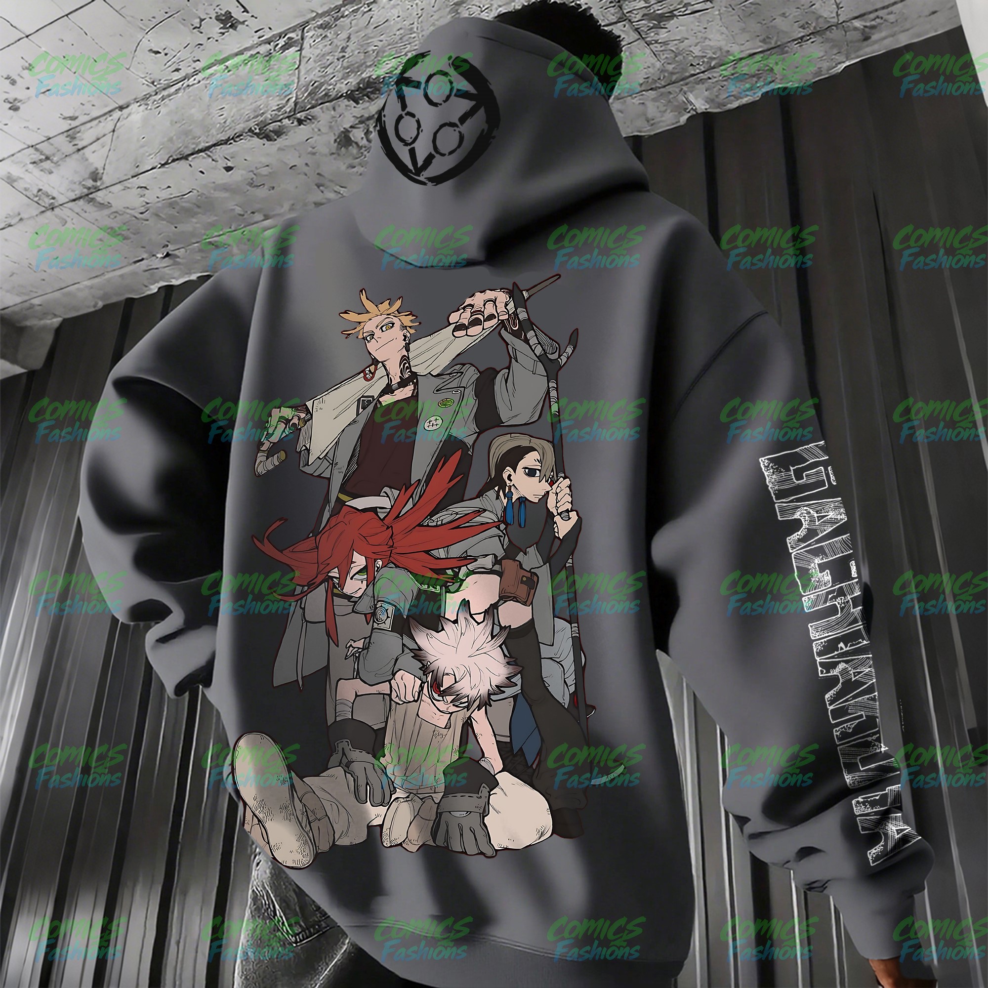 Unisex Graphic Streetwear Vintage Plush Hoodie